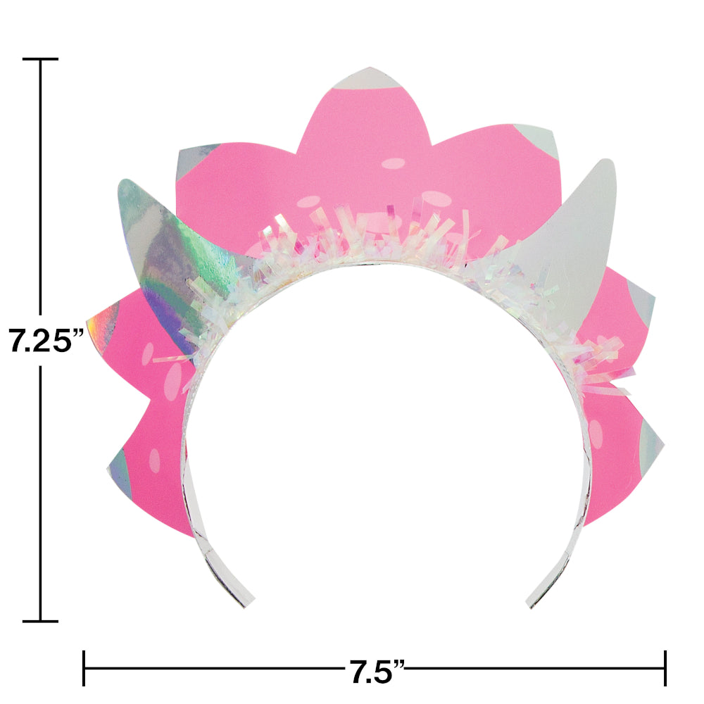 Girl Dinosaur Party Tiaras 8ct | The Party Darling