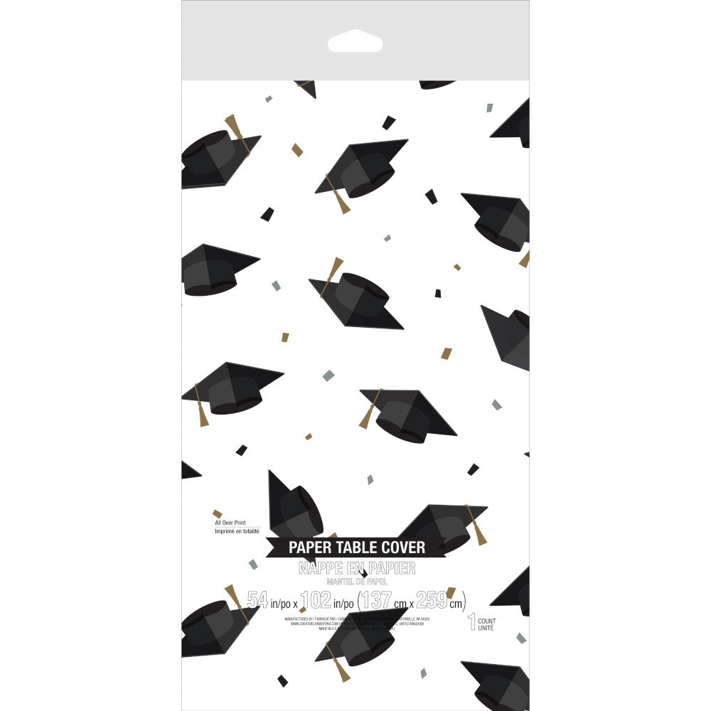 Graduation Cap Paper Table Cover | The Party Darling