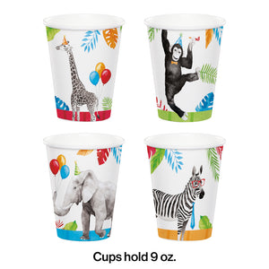 Get Wild Safari Party Cups 8ct