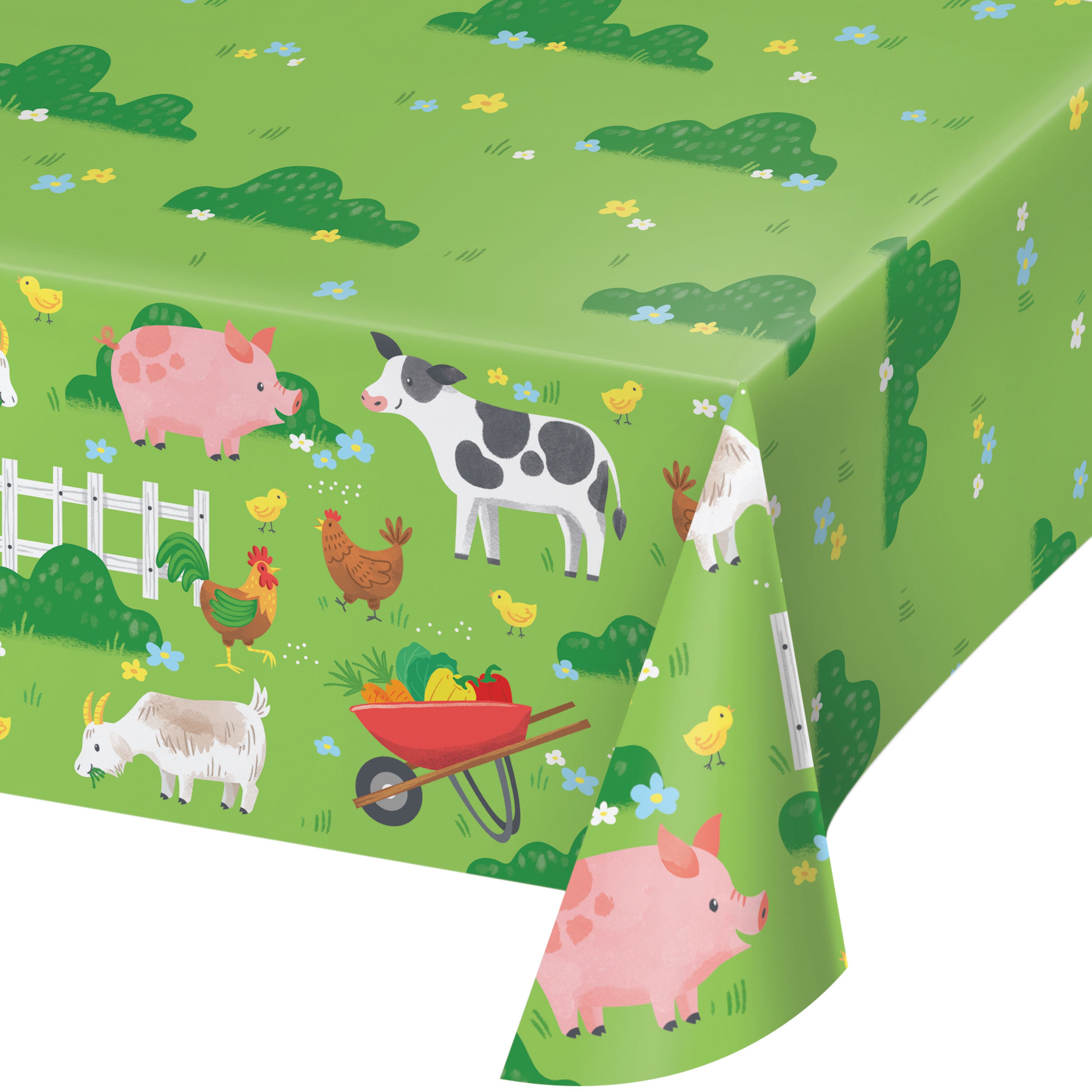 Farm Animals Paper Table Cover | The Party Darling