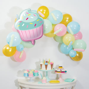 Cupcake Party Balloon Garland Kit 5ft | The Party Darling