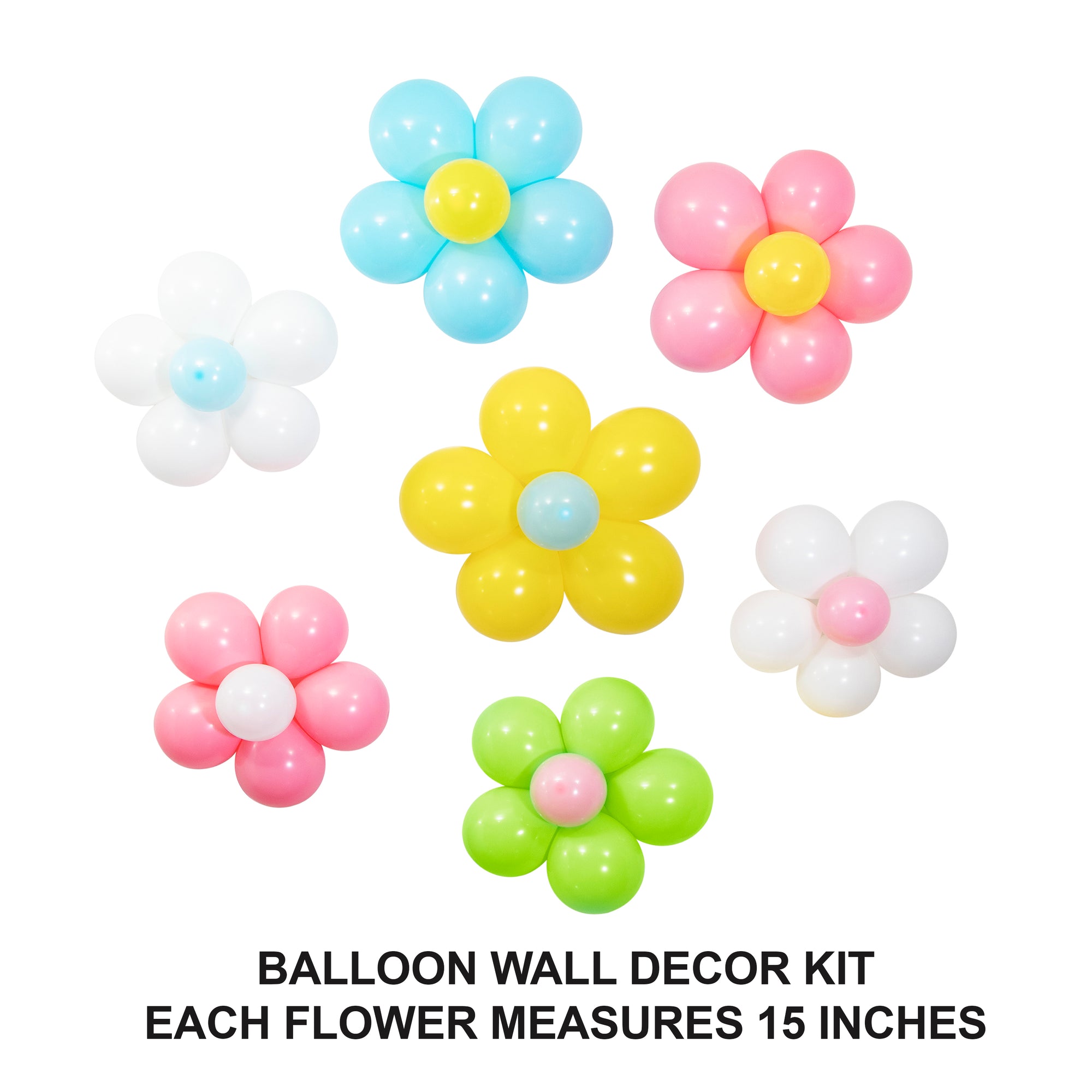 Flower Power Balloon Kit 7ct | The Party Darling