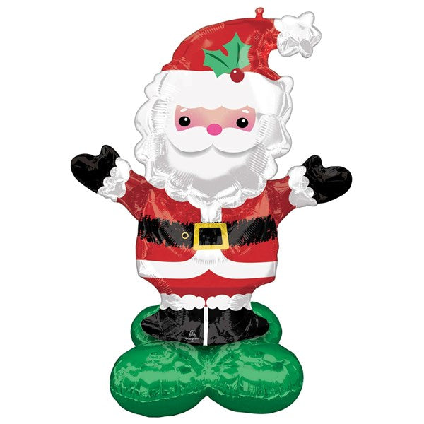 Standing Santa Christmas Balloon 40in | The Party Darling