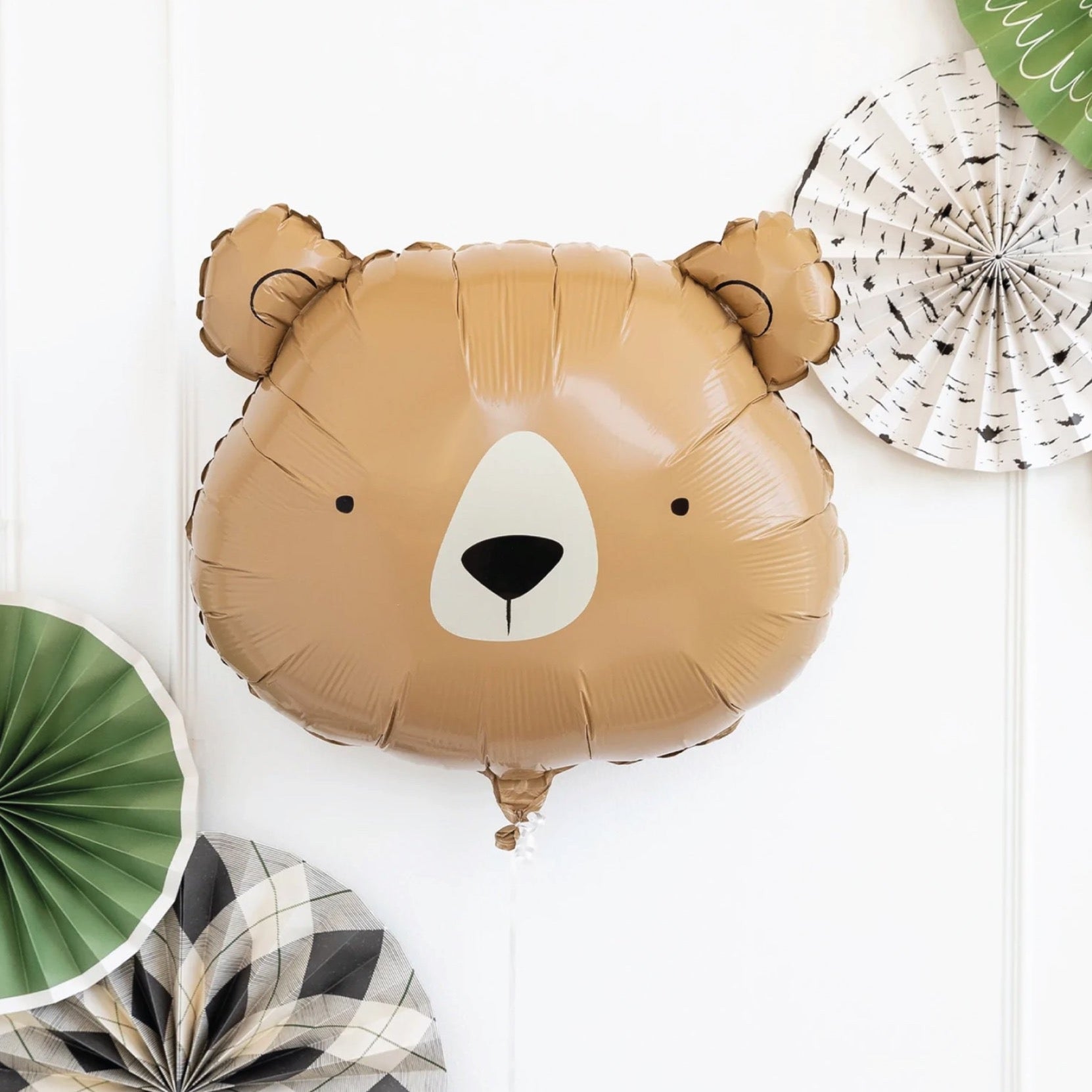 Adventure Bear Shaped Foil Balloon 24in | The Party Darling