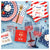 Patriotic Star and Stripes Guest Towels 16ct | The Party Darling