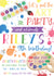 Printable Art Party Birthday Invitation | The Party Darling