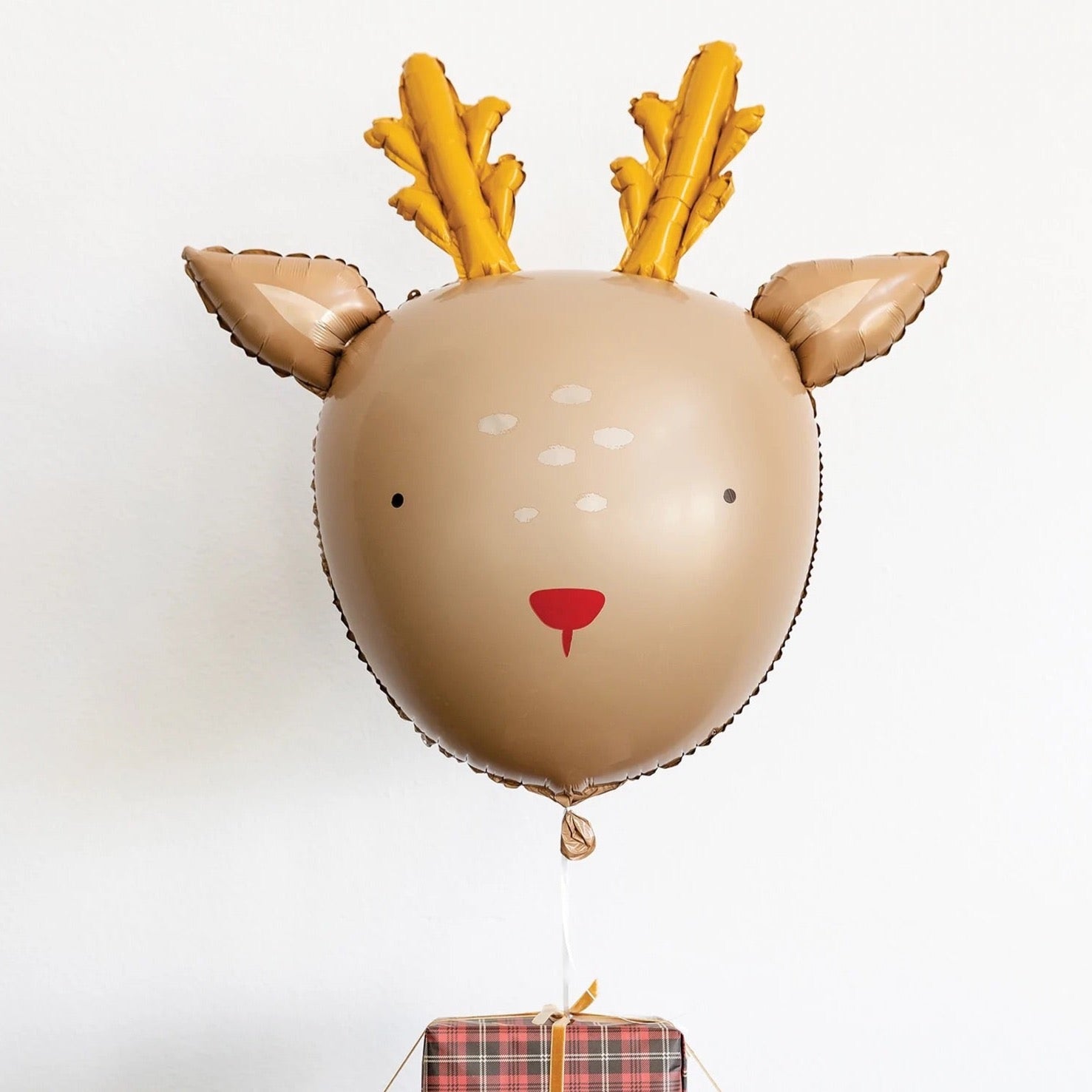 Rudolph Reindeer Foil Balloon 26" | The Party Darling