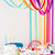 Bright Rainbow Party Streamers | The Party Darling