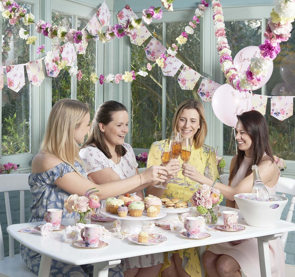 Ladies at bridal shower
