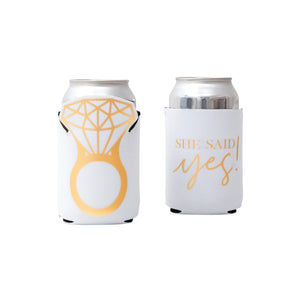 She Said Yes Can Coozie | The Party Darling