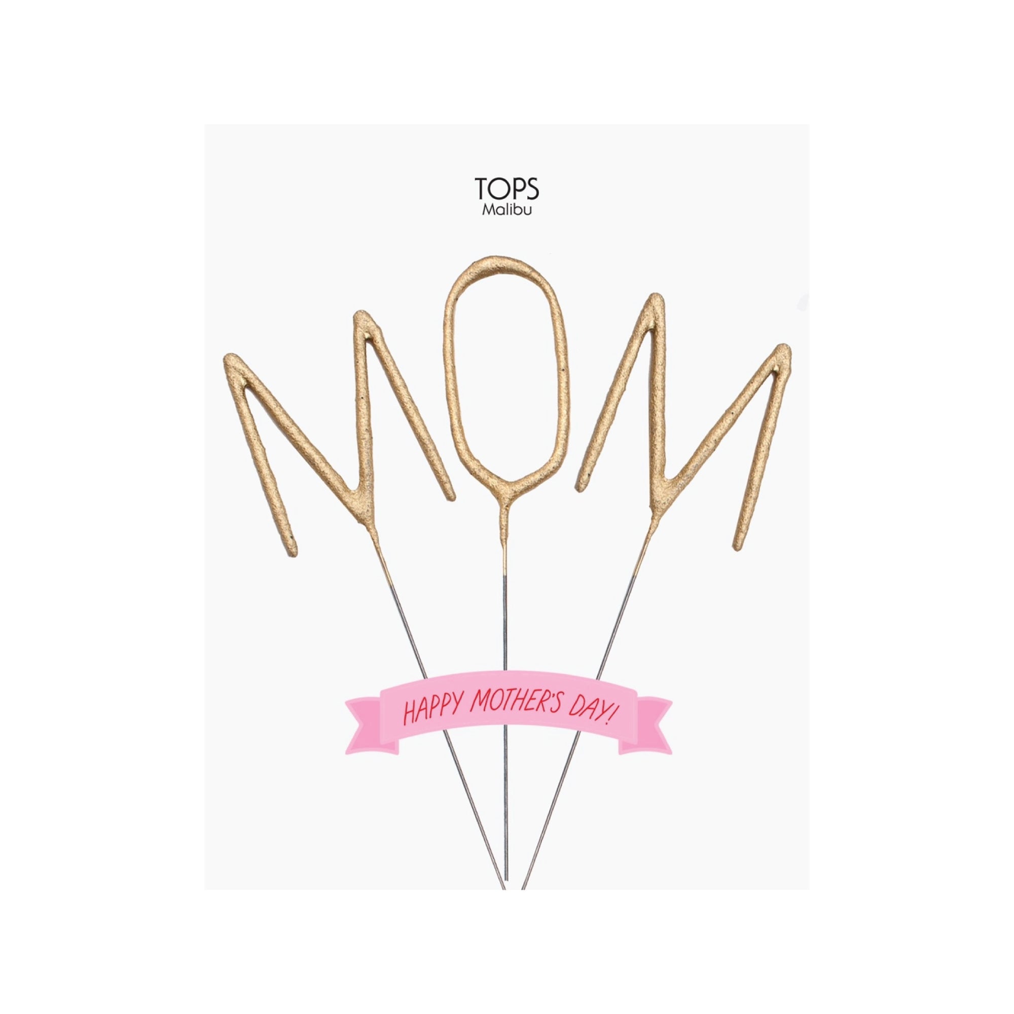 Big Golden MOM Sparkler | The Party Darling