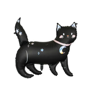 Giant Black Cat Halloween Balloon 32in | The Party Darling