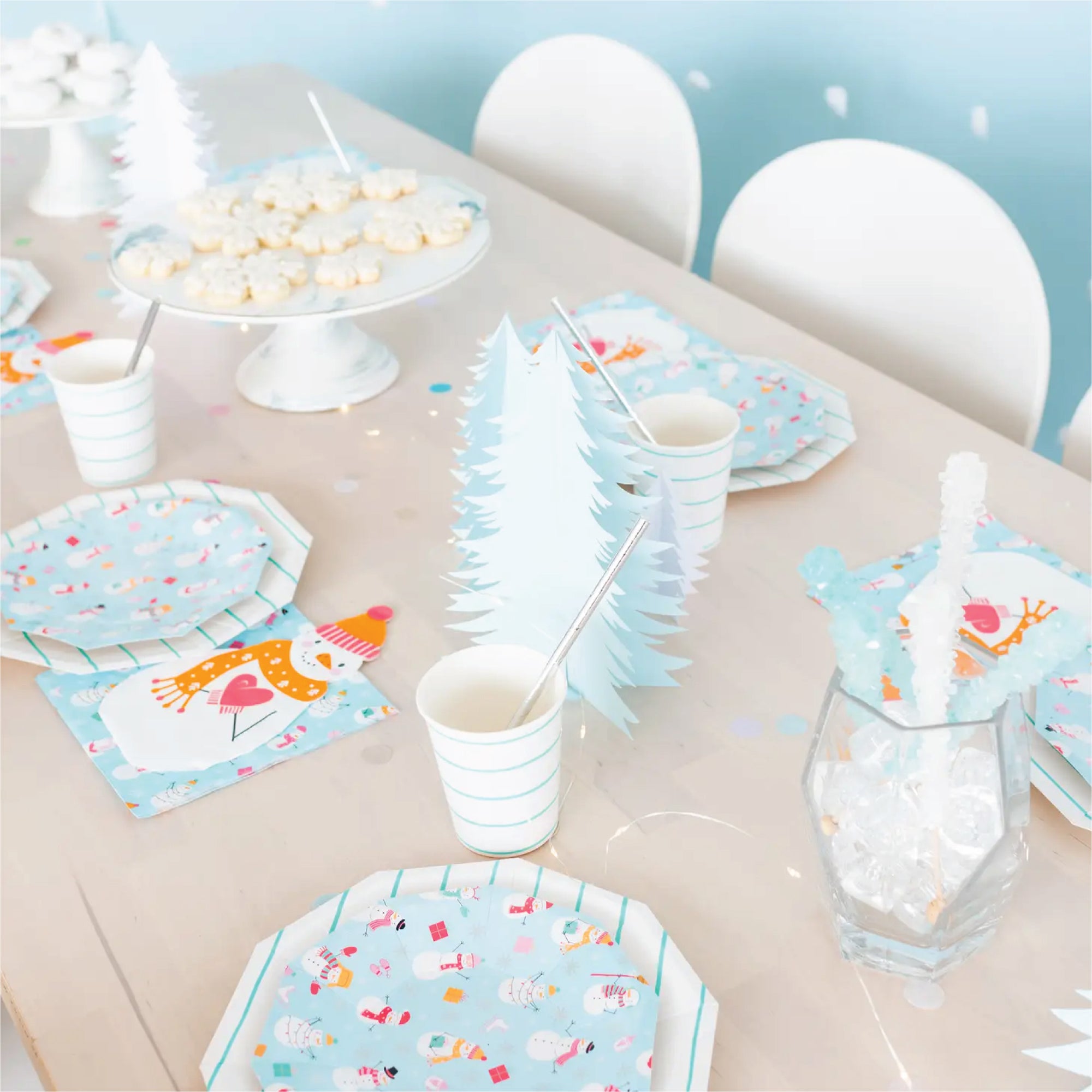 Blizzard Buddies Snowmen Lunch Napkins 16ct | The Party Darling