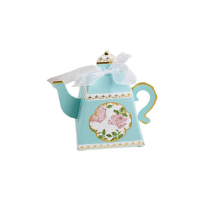 Blue Floral Tea Time Favor Boxes 24ct | The Party Darling