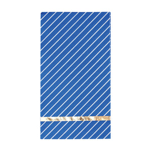 Blue & White Striped Paper Guest Towels 20ct | The Party Darling