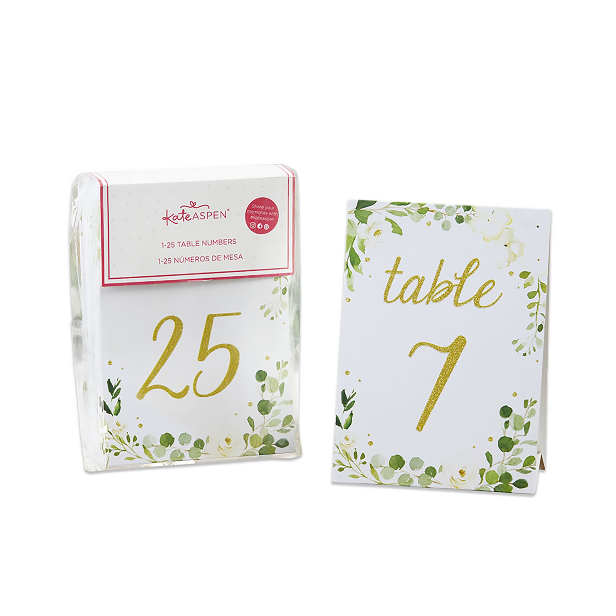 Botanical Garden Wedding Table Numbers (1-25) | The Party Darling