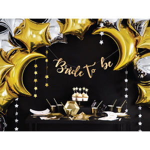 Gold Bride to be Banner 2.5ft Party Decor
