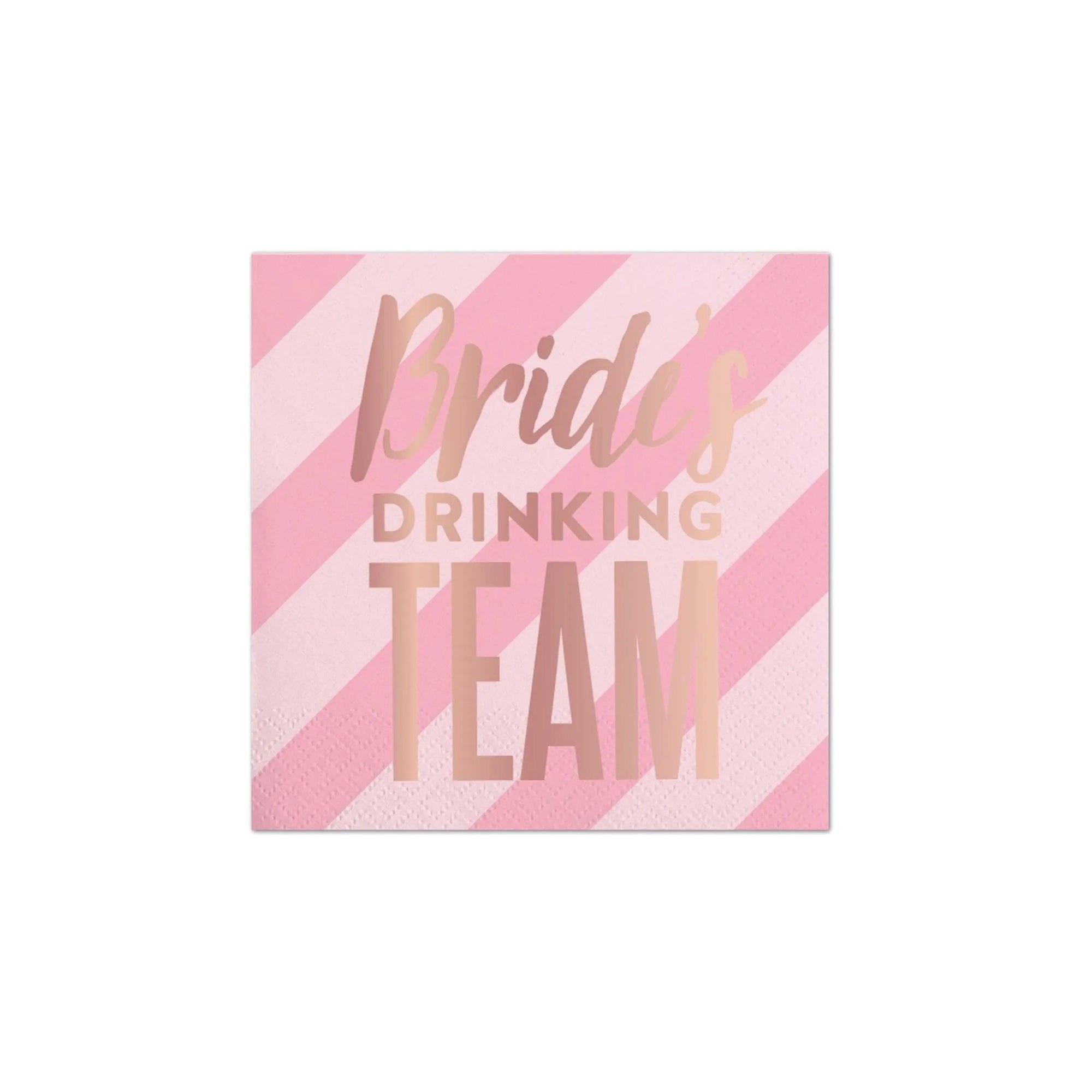 Bride's Drinking Team Dessert Napkins 20ct | The Party Darling