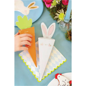 Bunny Treat Boxes 6ct with Carrot Treat Box