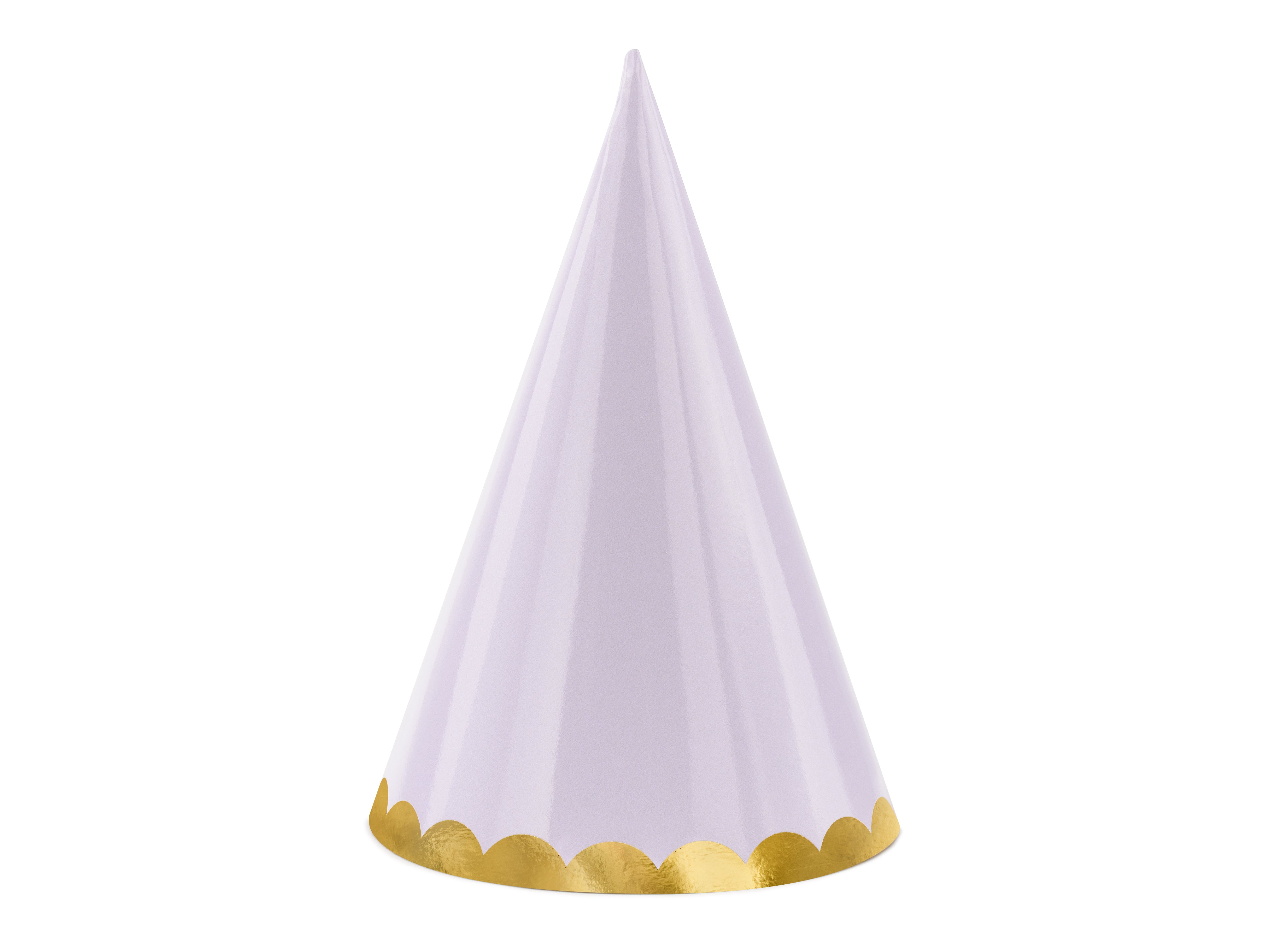 Assorted Pastel Party Hats 6ct - The Party Darling