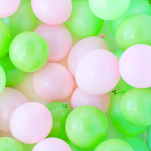 Cactus Green and Pink Mini Balloons 