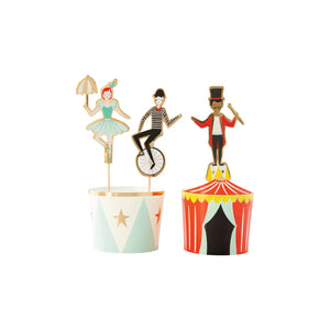Carnival Cupcake Decorating Kit 24ct | The Party Darling