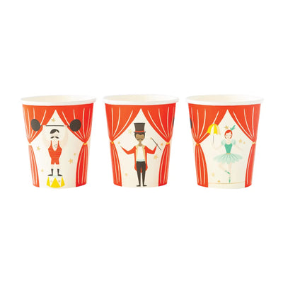 Carnival Paper Cups 8ct