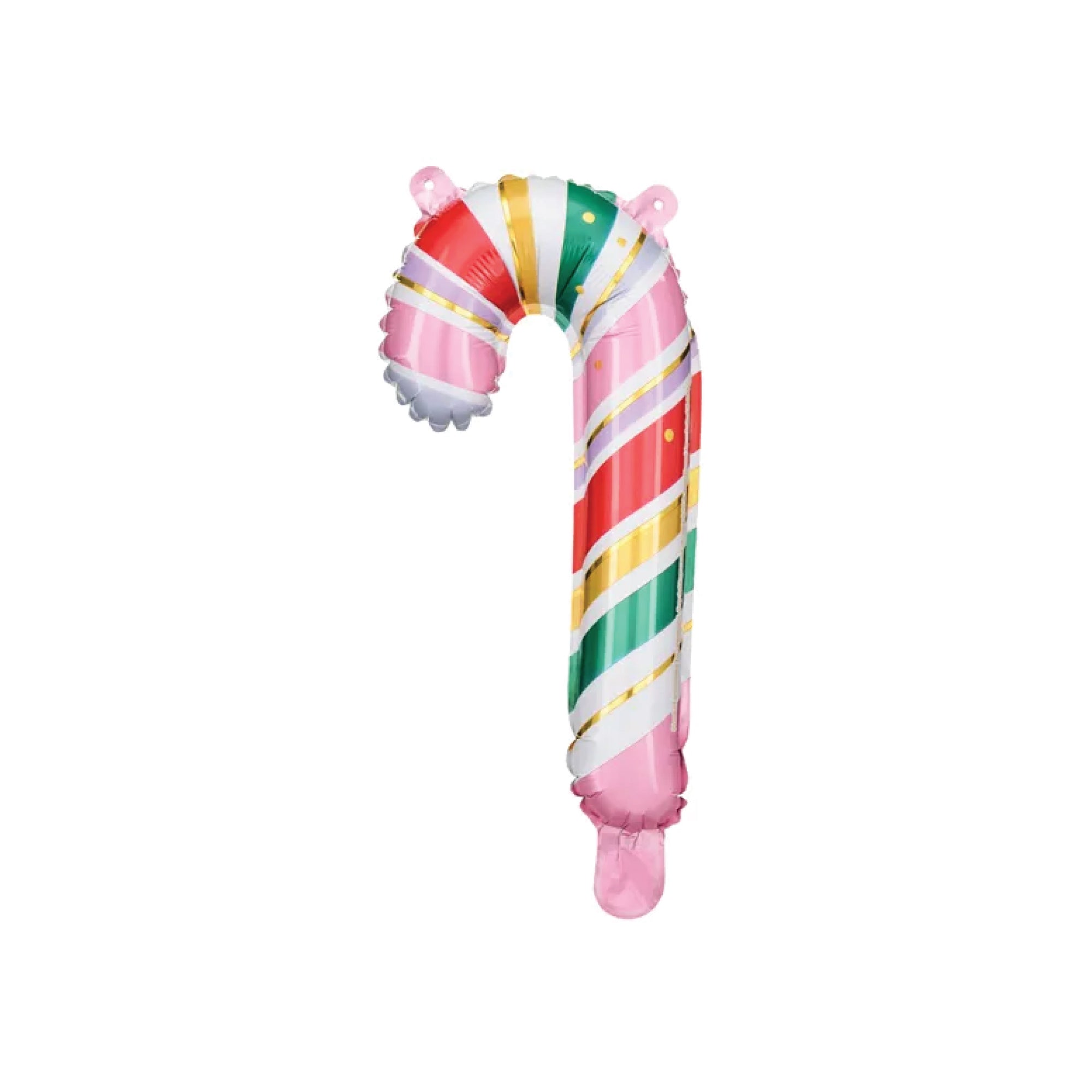 Colorful Candy Cane Foil Balloon 12in | The Party Darling