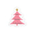 Pink Christmas Tree Napkins 20ct | The Party Darling