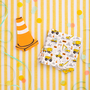 Under Construction Cone Napkins 16ct - The Party Darling