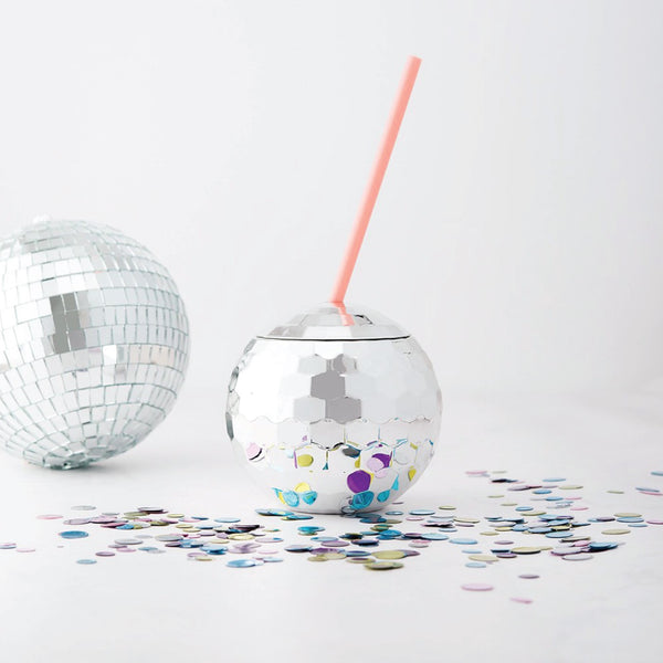 Disco Ball Straw Disco Theme Party Bachelorette Party Bar 