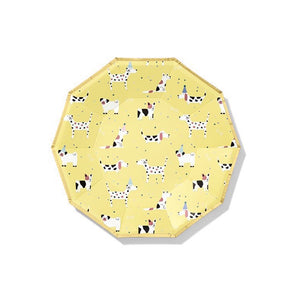 Dog Pawty Dessert Plates 10ct | The Party Darling