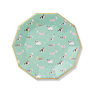 Dog Pawty Lunch Plates 10ct | The Party Darling