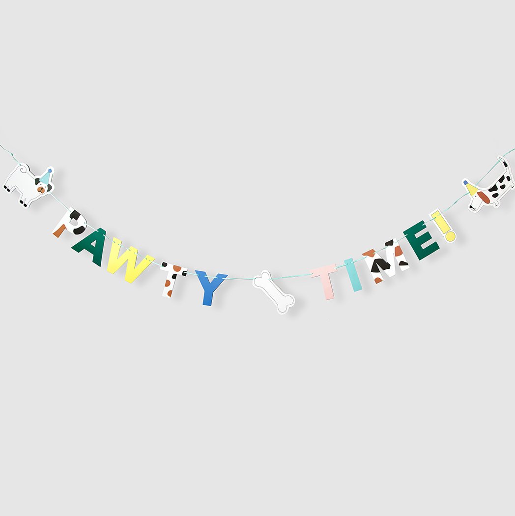 Pastel Happy Birthday Letter Banner 5ft