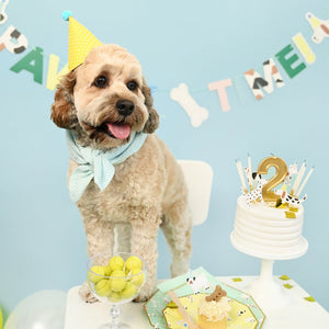Dog Pawty Cupcake Picks - The Party Darling