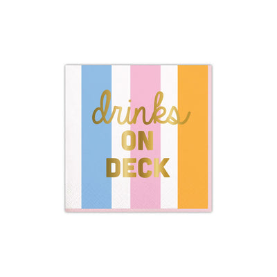 Drinks on Deck Dessert Napkins 20ct