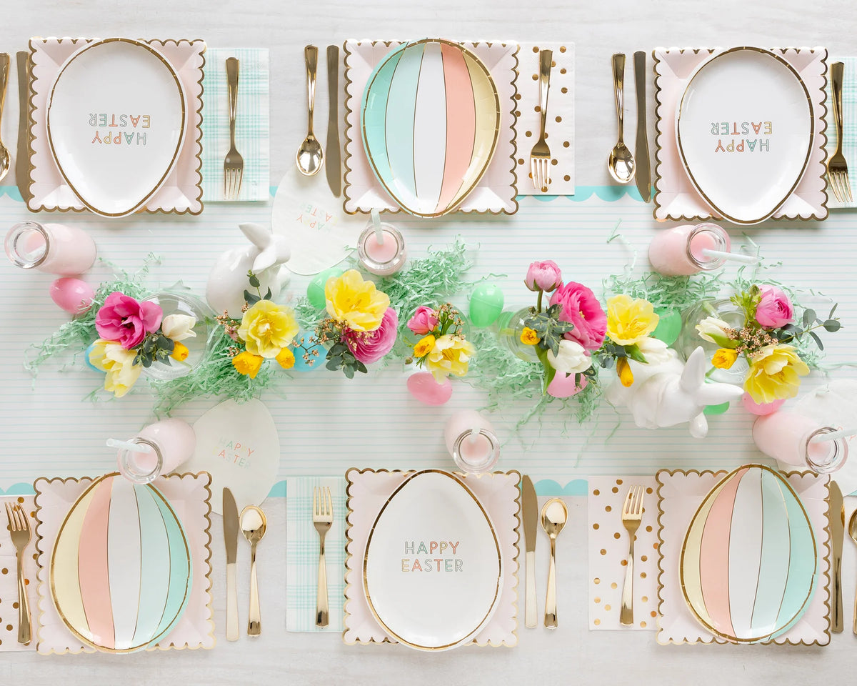 Easter dessert plates hotsell