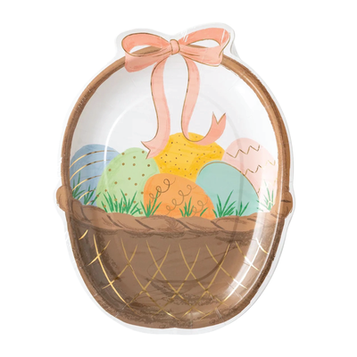 Easter Basket Lunch Plates 8ct
