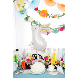 Easter Hare Foil Balloon 35in Centerpiece
