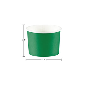 Emerald Green Treat Cups 8ct Measurements
