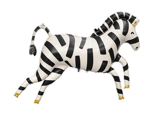 Zebra Foil Balloon 39in | The Party Darling