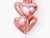 Rose Gold Heart Foil Balloon 18"