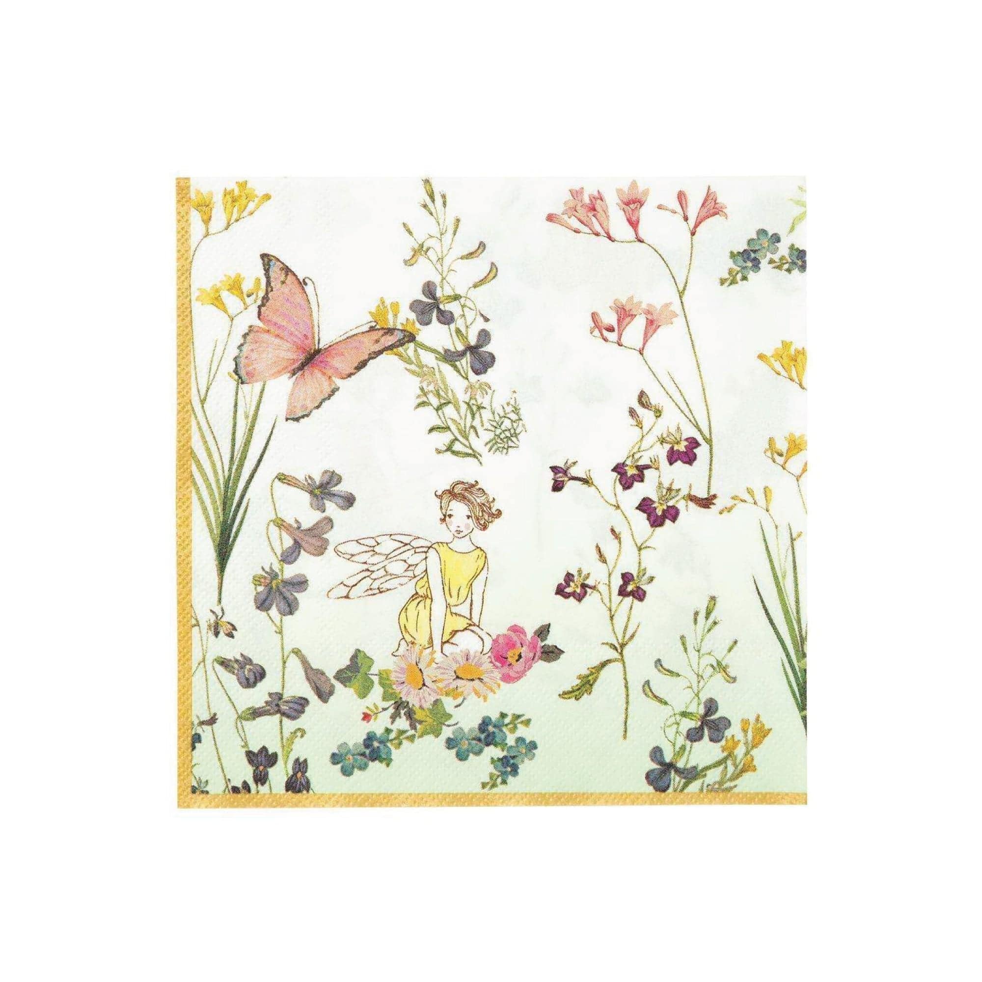 Floral Fairy Lunch Napkins - Thumbnail 5