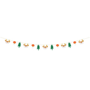 Woodland Forest Animals Paper Garland 5.5ft | The Party Darling