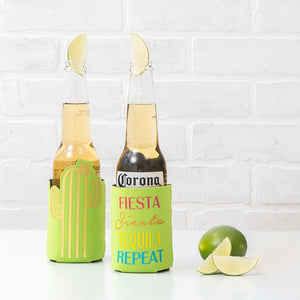 Fiesta Siesta Tequila Repeat Can Coozie - The Party Darling