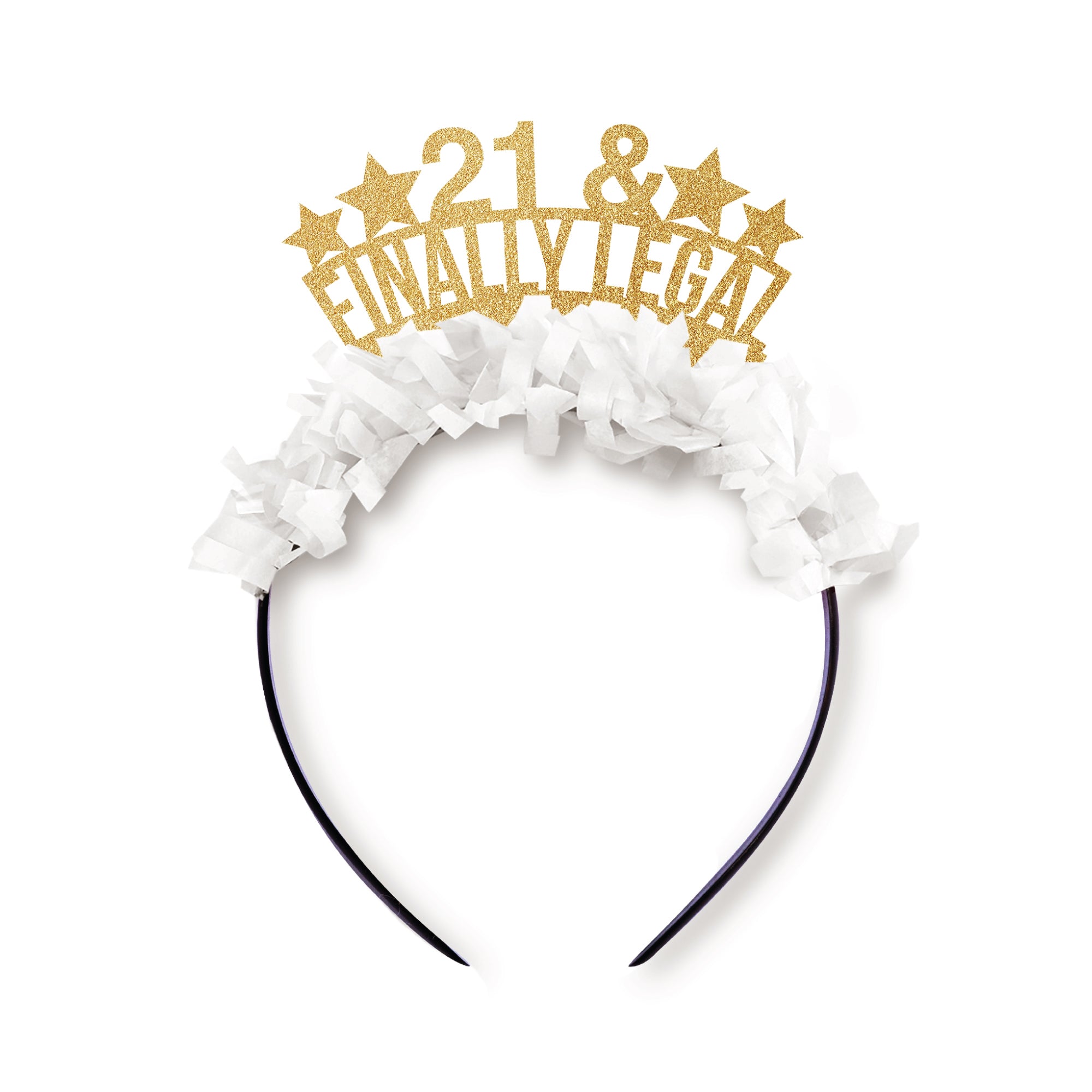Finally Legal 21st Birthday Headband | The Party Darling