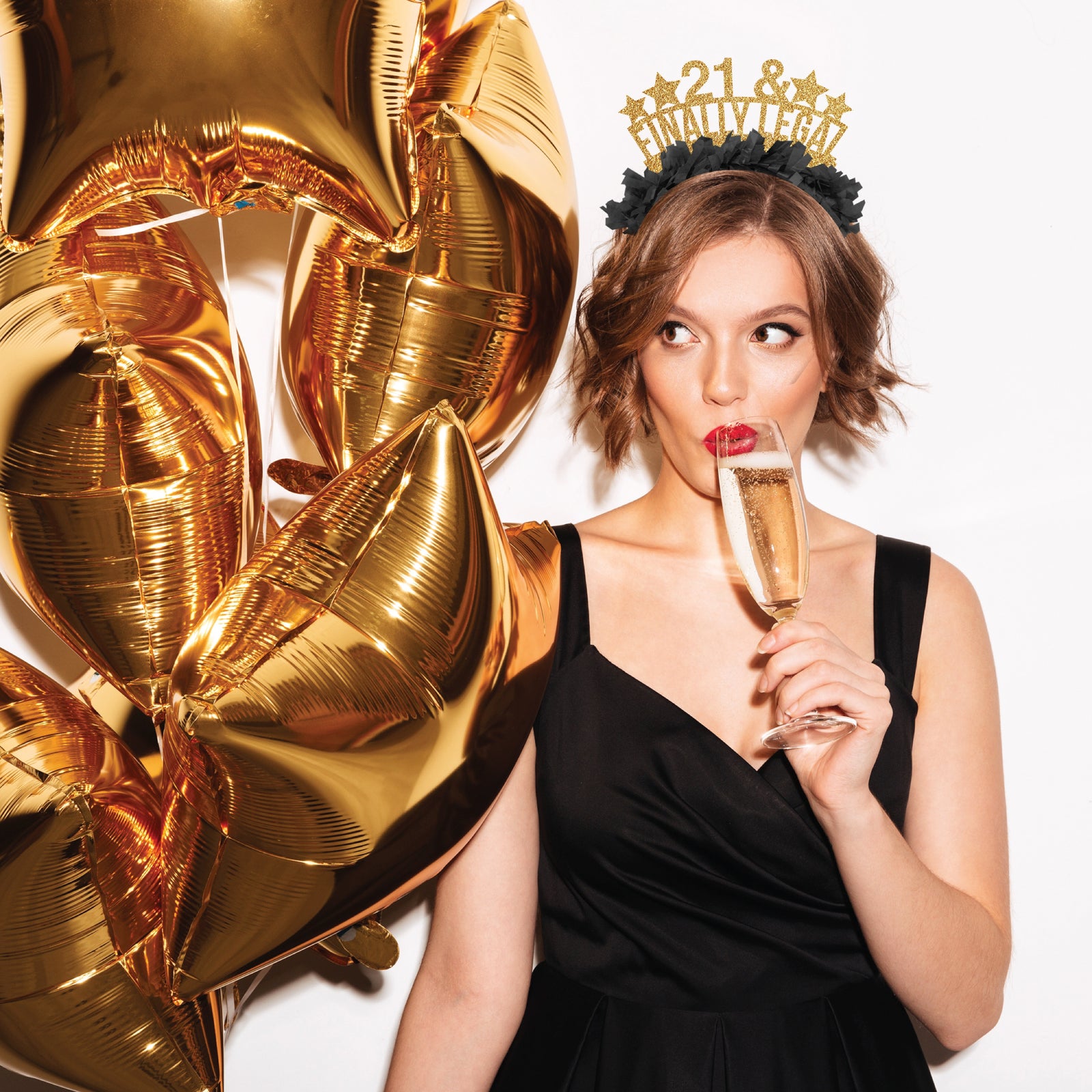 Finally Legal 21st Birthday Headband | The Party Darling