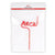 Red NICE Plastic Word Straw | The Party Darling