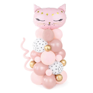 Pink Cat Balloon Bouquet | The Party Darling