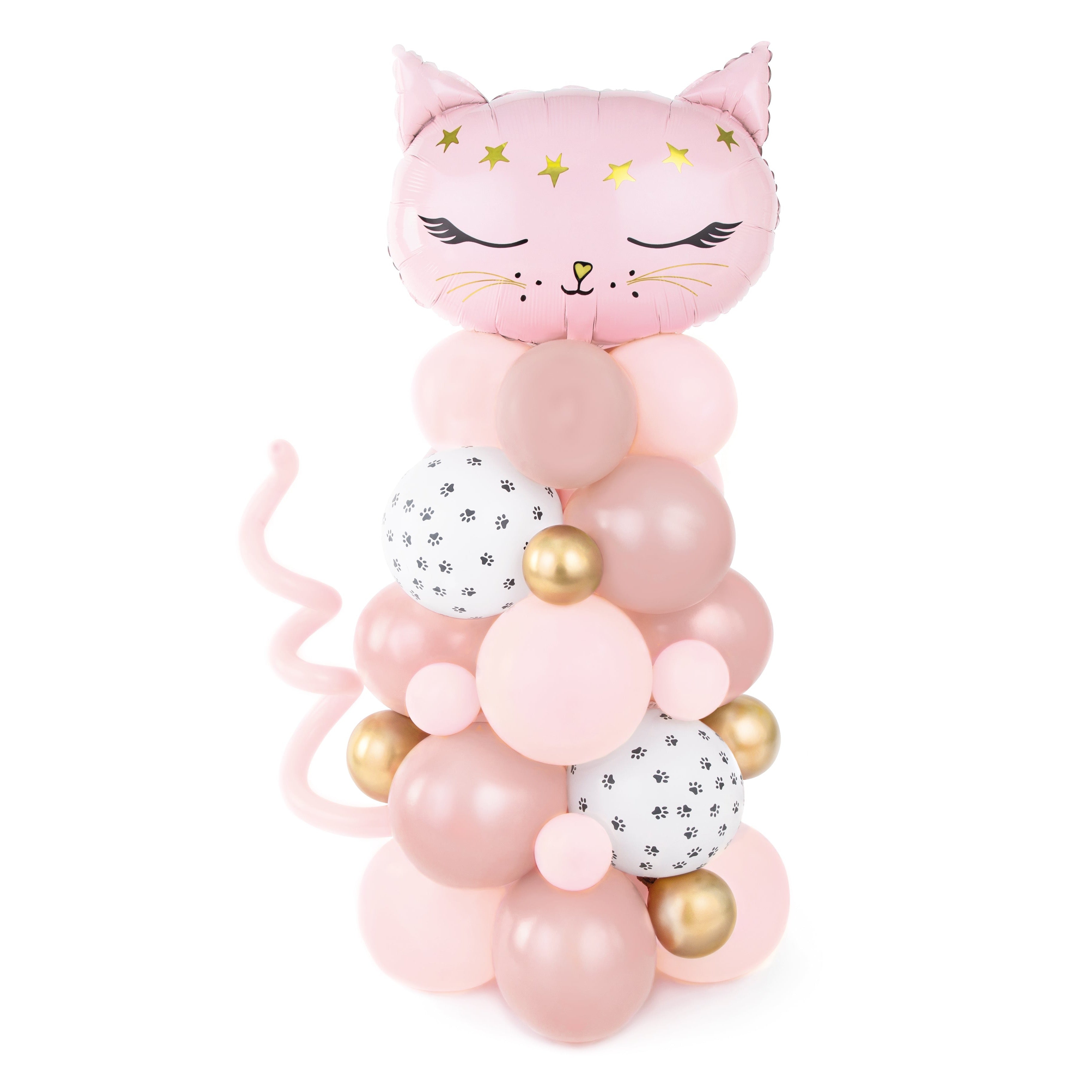 Pink Cat Balloon Bouquet The Party Darling